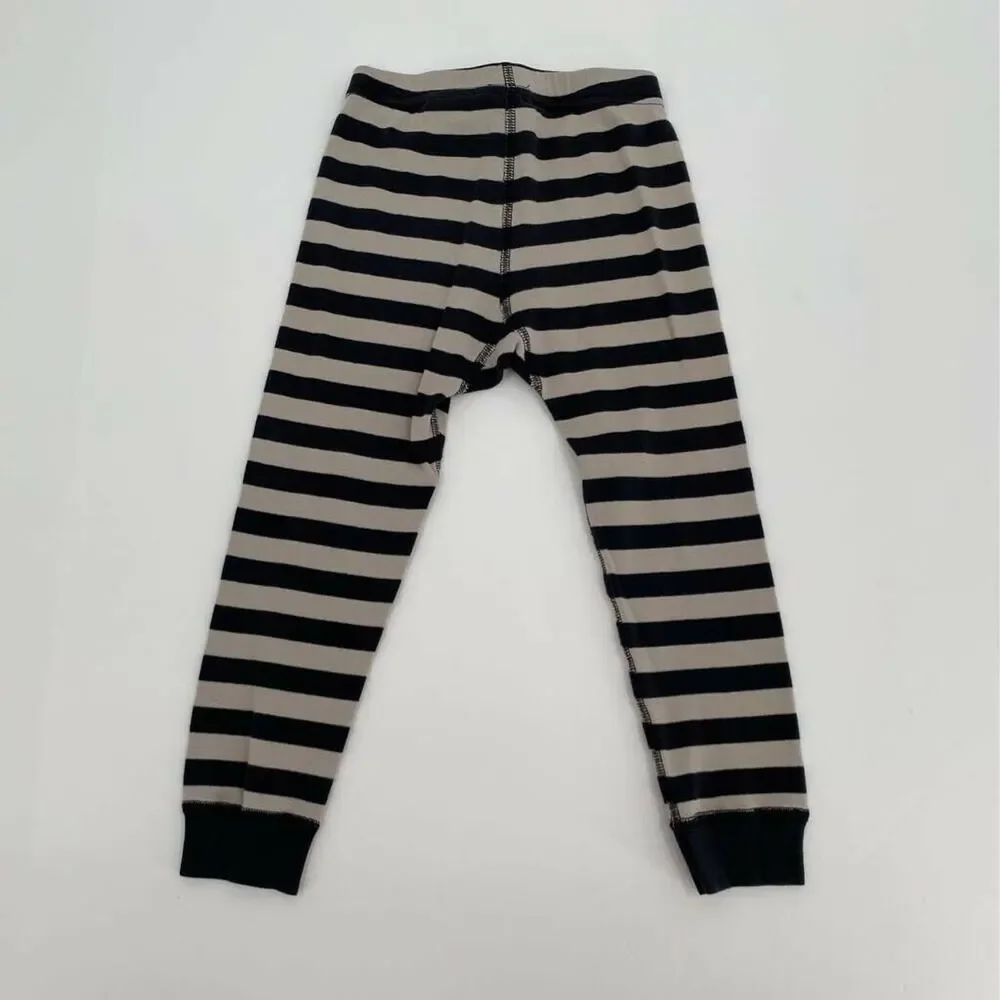 Star Wars Hanna Andersson Boys Pajama Pants Beige Black Striped Cotton 4 100 cm